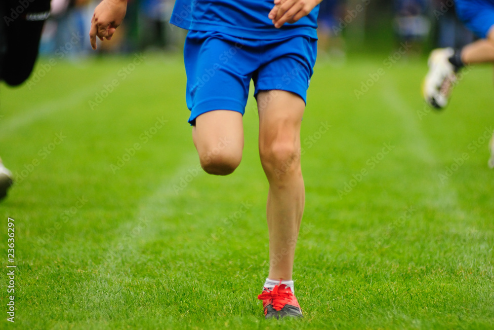 Sprinter Zieleinlauf Sprinter Zieleinlauf