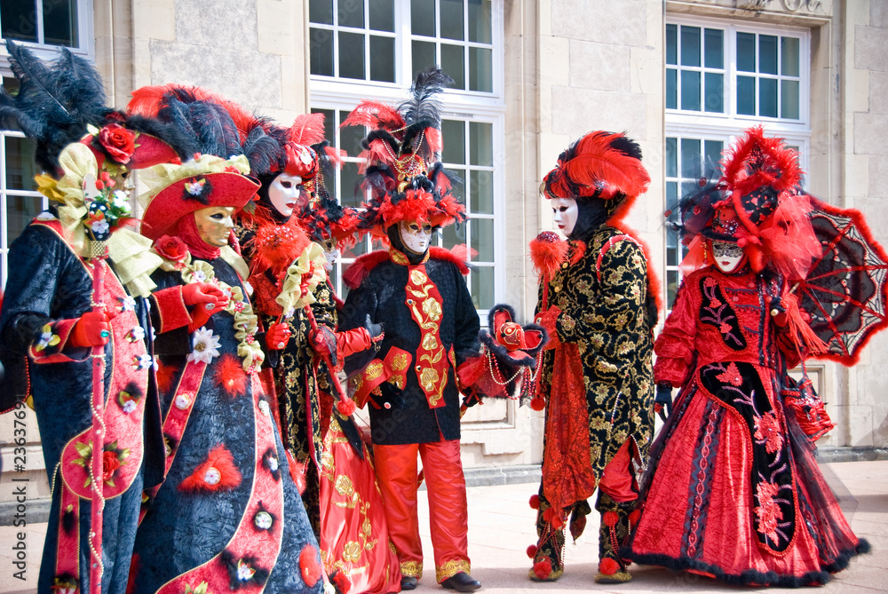 Naklejka premium Carnaval Vénitien de Remiremont