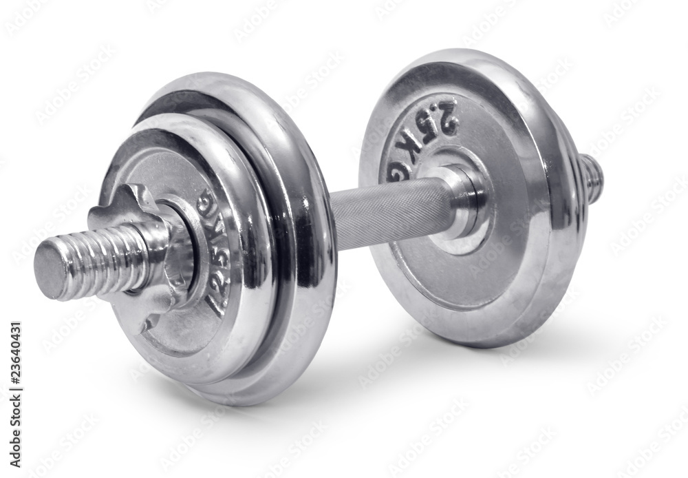 Chromed dumbbell Chromed dumbbell