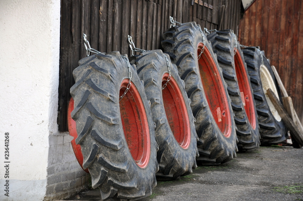 Obraz premium Traktorräder