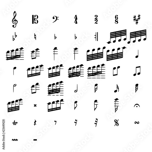 music symbols