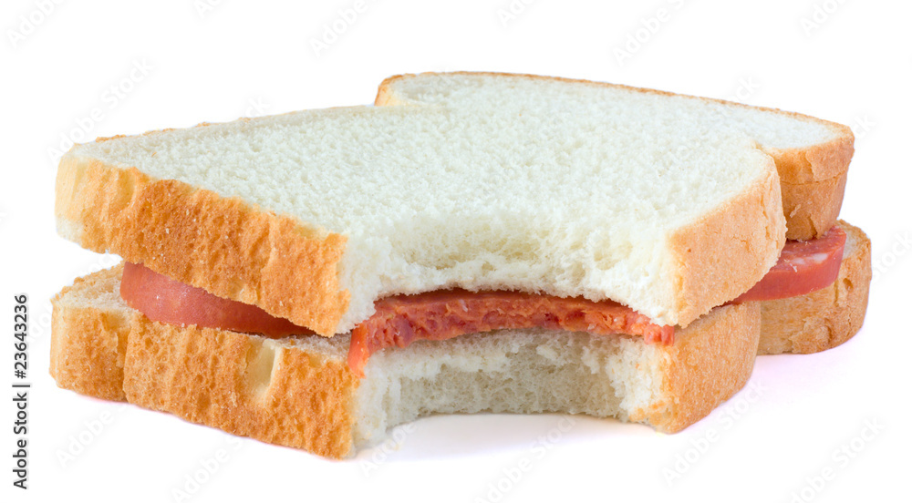 sandwich with sausage sandwich with sausage