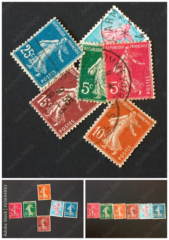 Timbres Semeuse Timbres Semeuse
