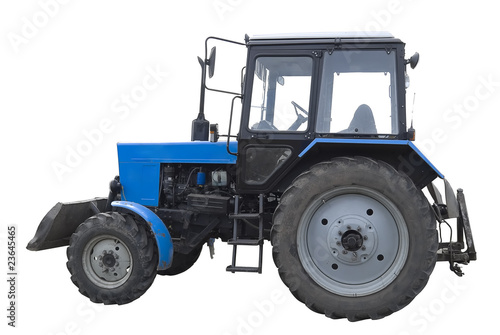 Bulldozer blue side | Isolated