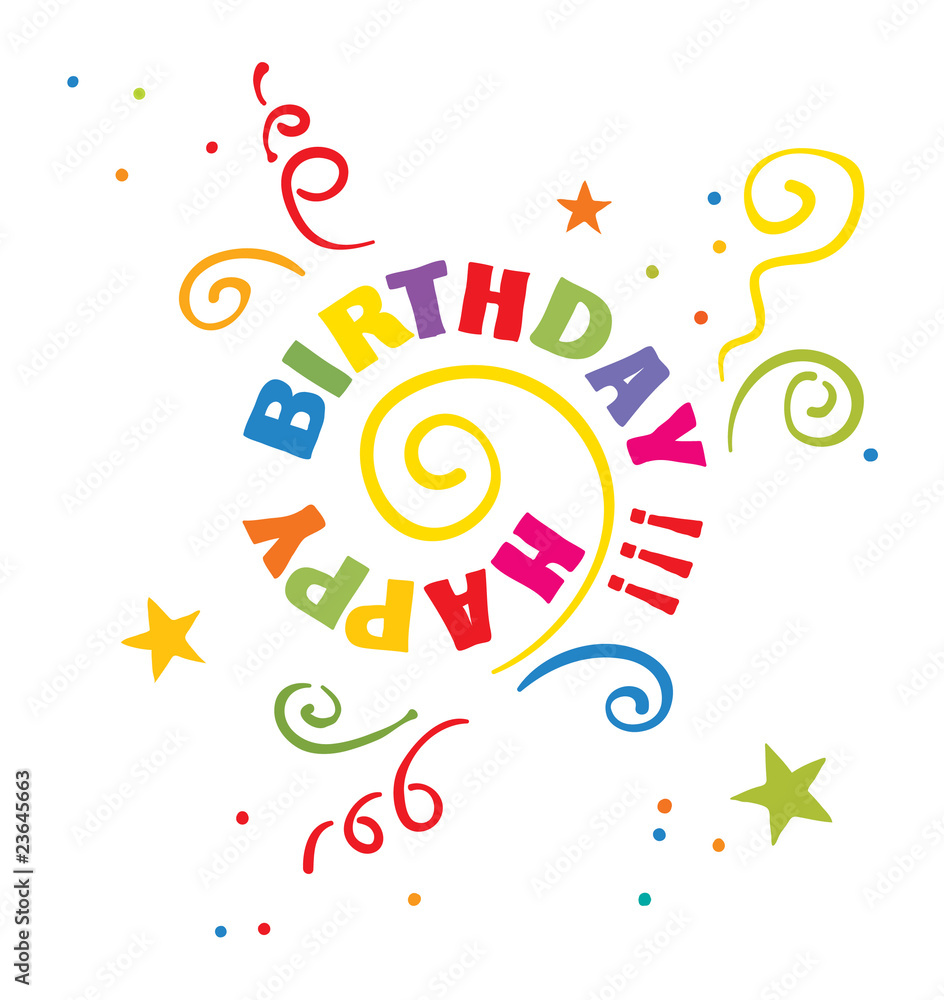 Obraz premium twisted birthday