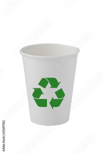 recycling paper glass
