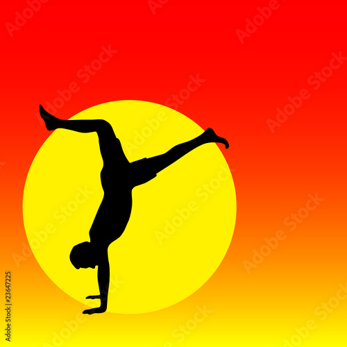 man recreation vector silhouette