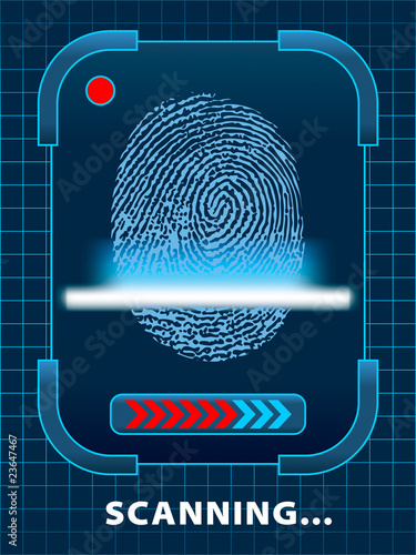 Finger-print scanning
