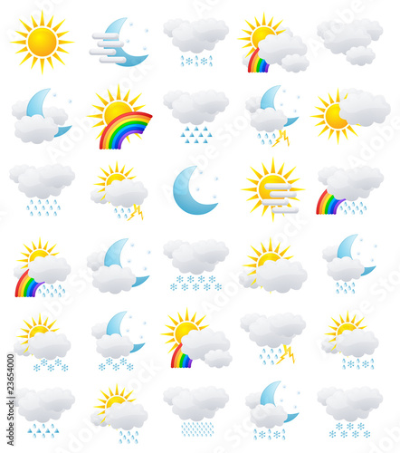 Weather icons