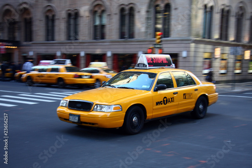 Papier peint Yellow Cab