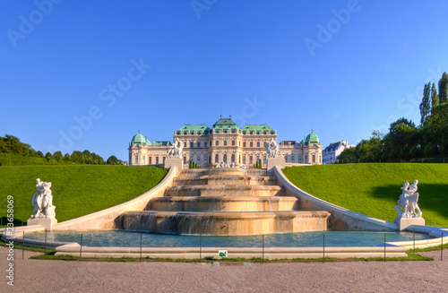 Schlosspark Belvedere Wien Österreich
