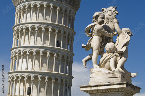 Canvas Print fontana dei putti