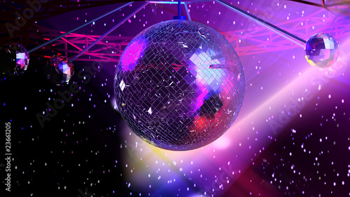 Photos Disco-ball background
