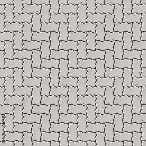 Seamless pavement pattern. Vector.