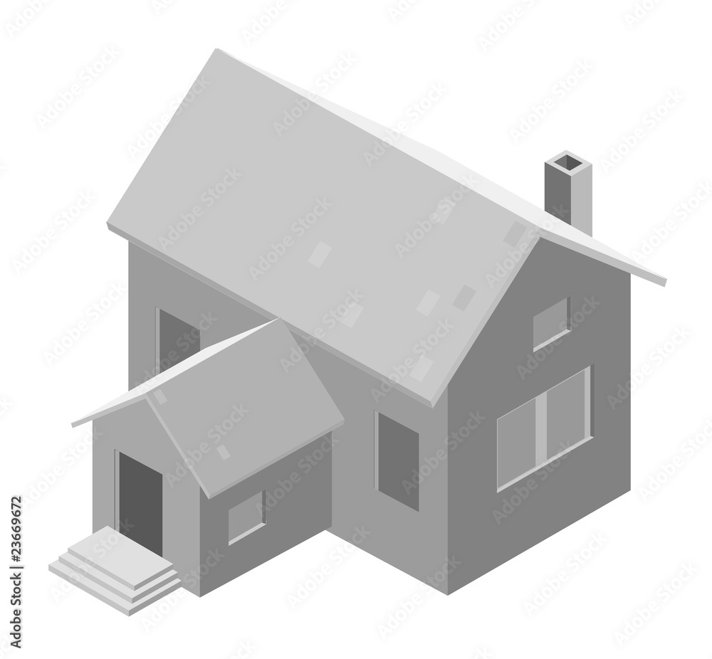 Vector illustration of a house Vector illustration of a house