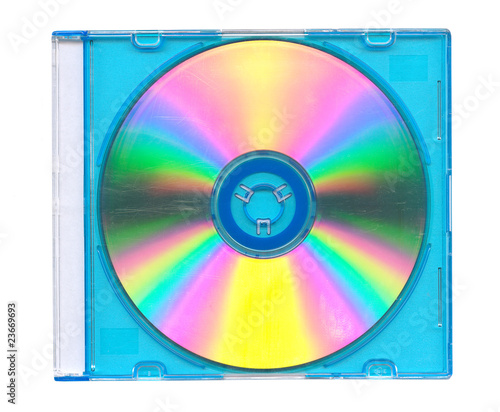 Disk in the case