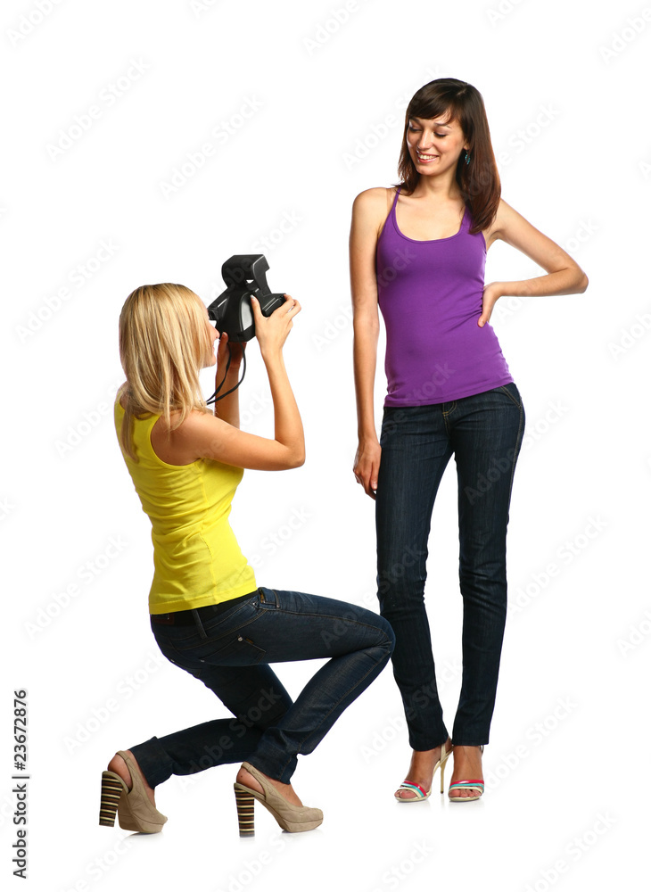 photographing photographing