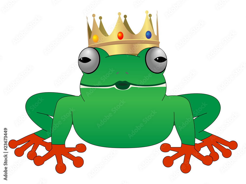 Fototapeta premium frog prince