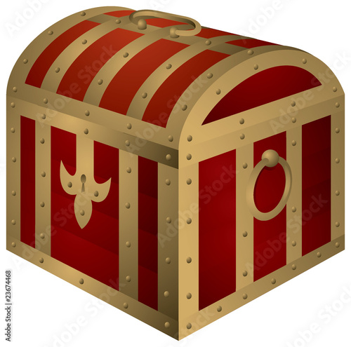 Chest with treasure
