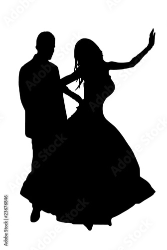wedding couple vector