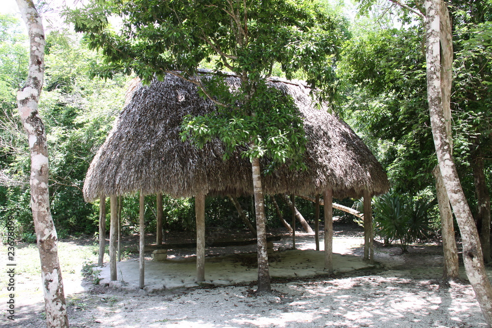 Coba Maya Ruinen in Mexiko