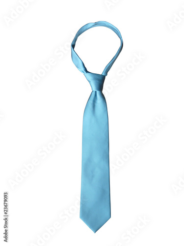 cravate bleue Fototapet