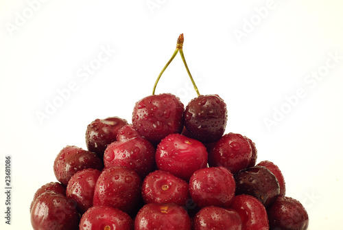 fresh cherries