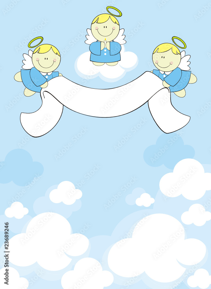 three cute little angels