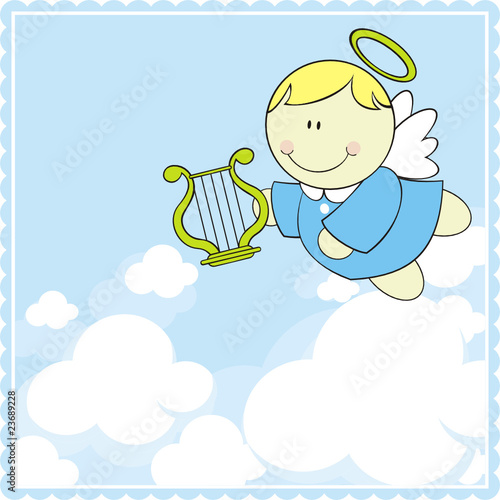 baptism greeting card