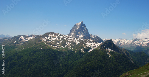 Pic Du Midi D'Ossau the most beutiful mountain of Atlantic Piren