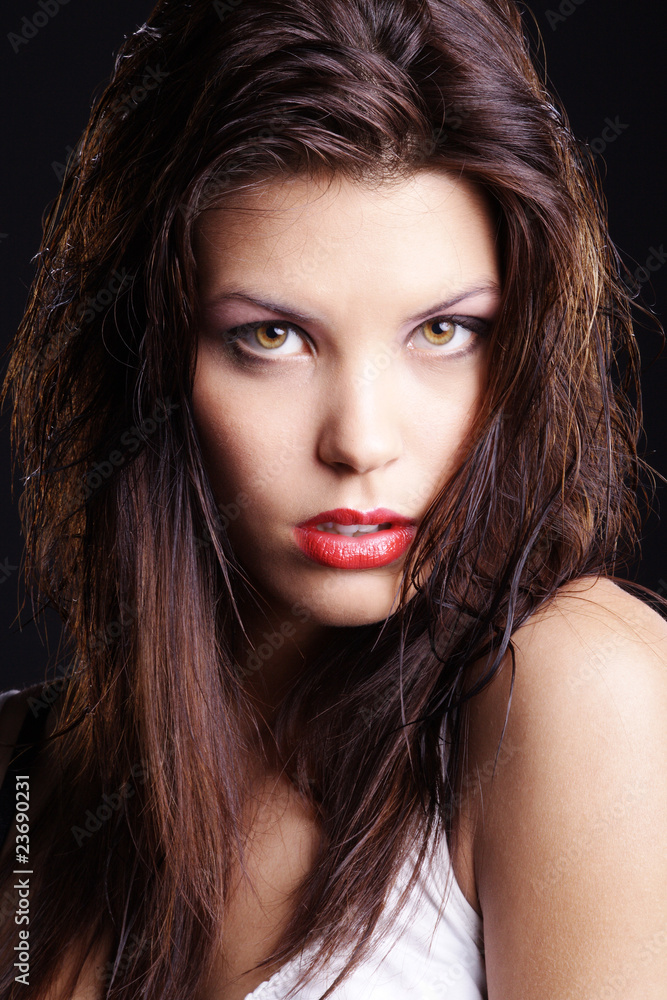 Model Frau Gesicht Portrait