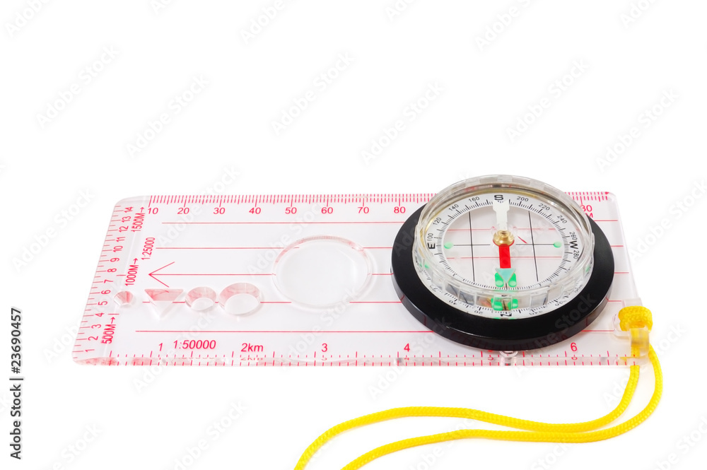 Naklejka premium Compass