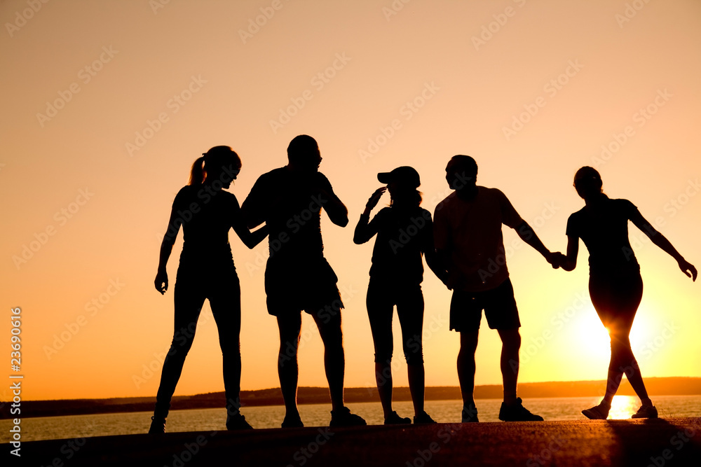 party on beach