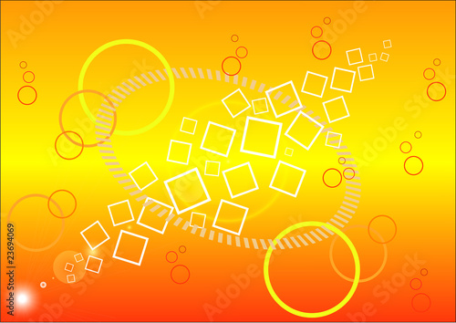 Fond visuel orange