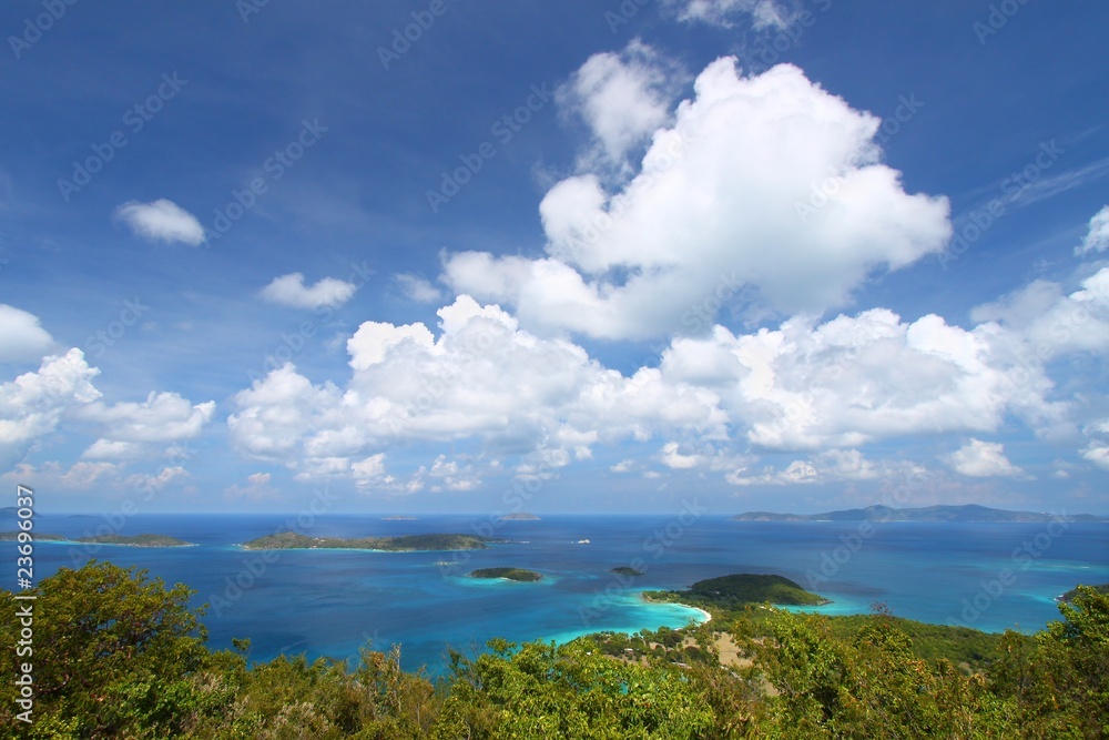 Fototapeta premium Caneel Bay on St John (USVI)