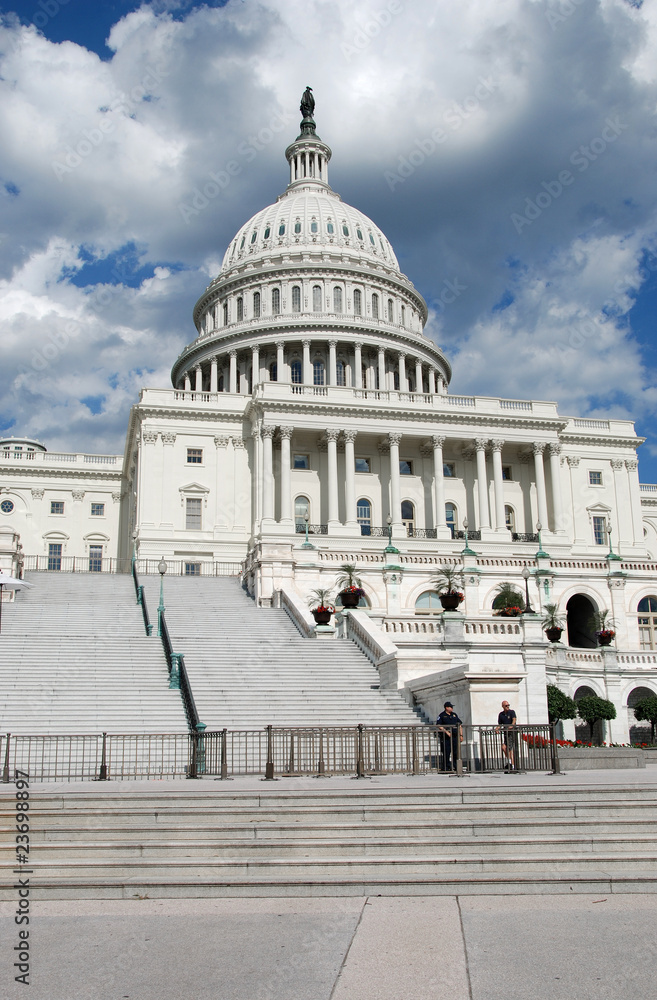 Naklejka premium US Capitol in Washington DC