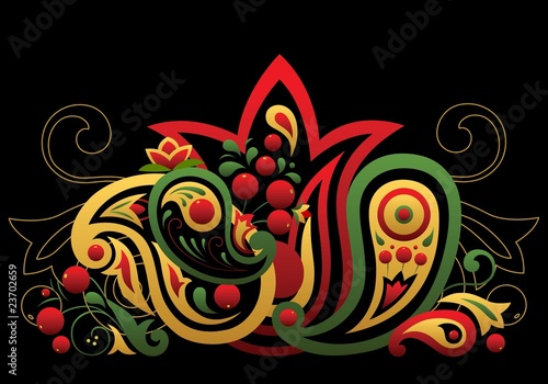 Paisley ornament