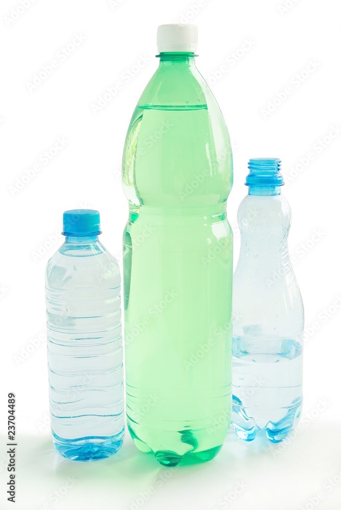 mineral-water in bottles mineral-water in bottles