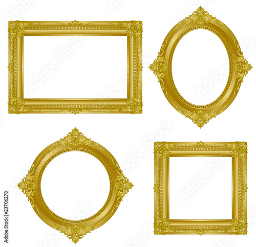 golden frame