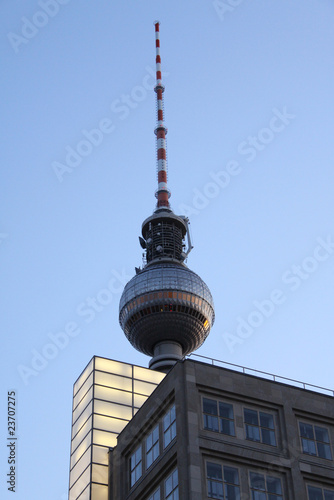 Fernsehturm am Berliner Alexanderplatz