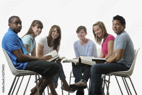 A Diverse Group Of Young Adult Christians