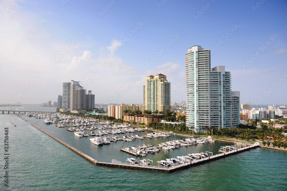 Fototapeta premium Port of Miami