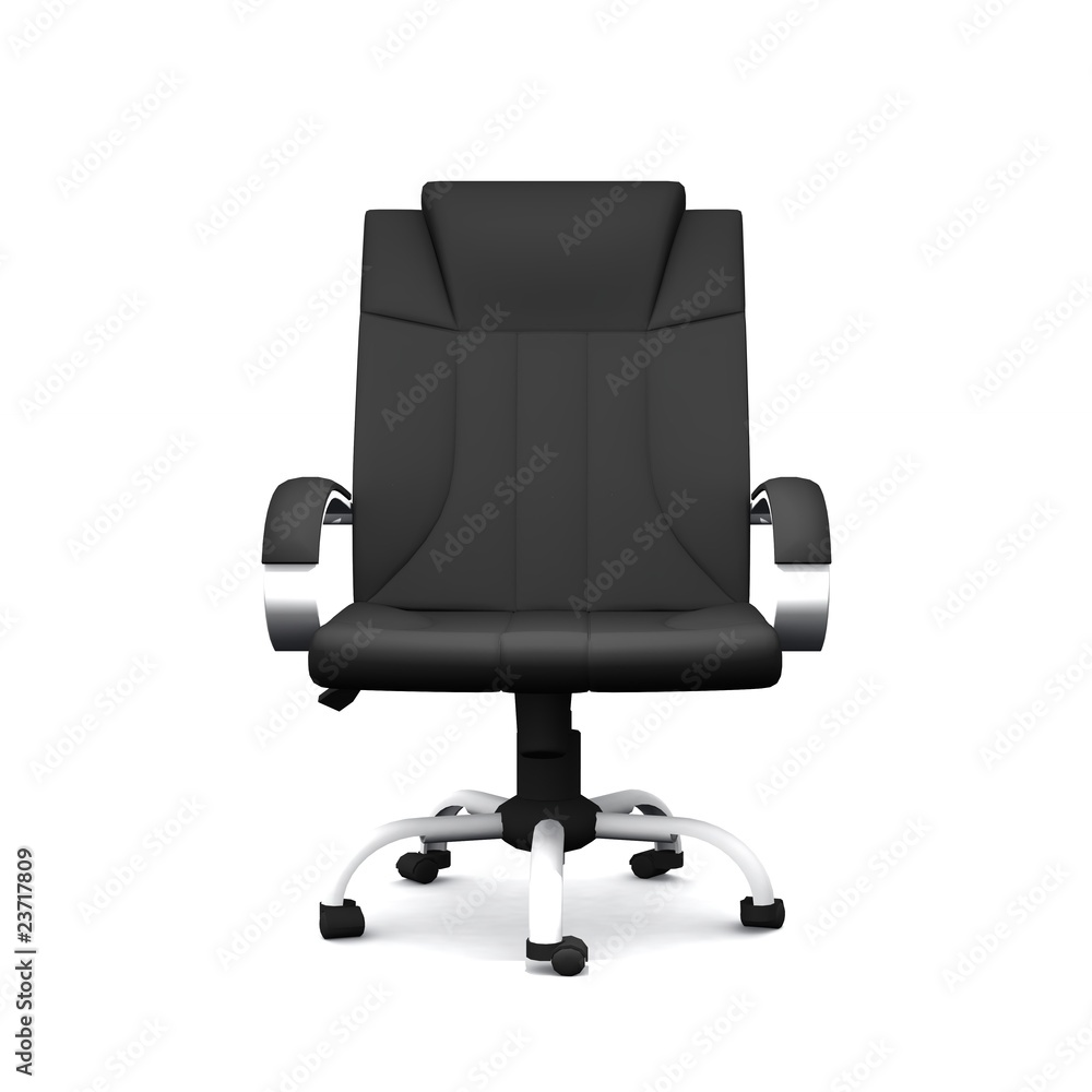 Fototapeta premium 3D - Chefsessel / Bürostuhl - freigestellt