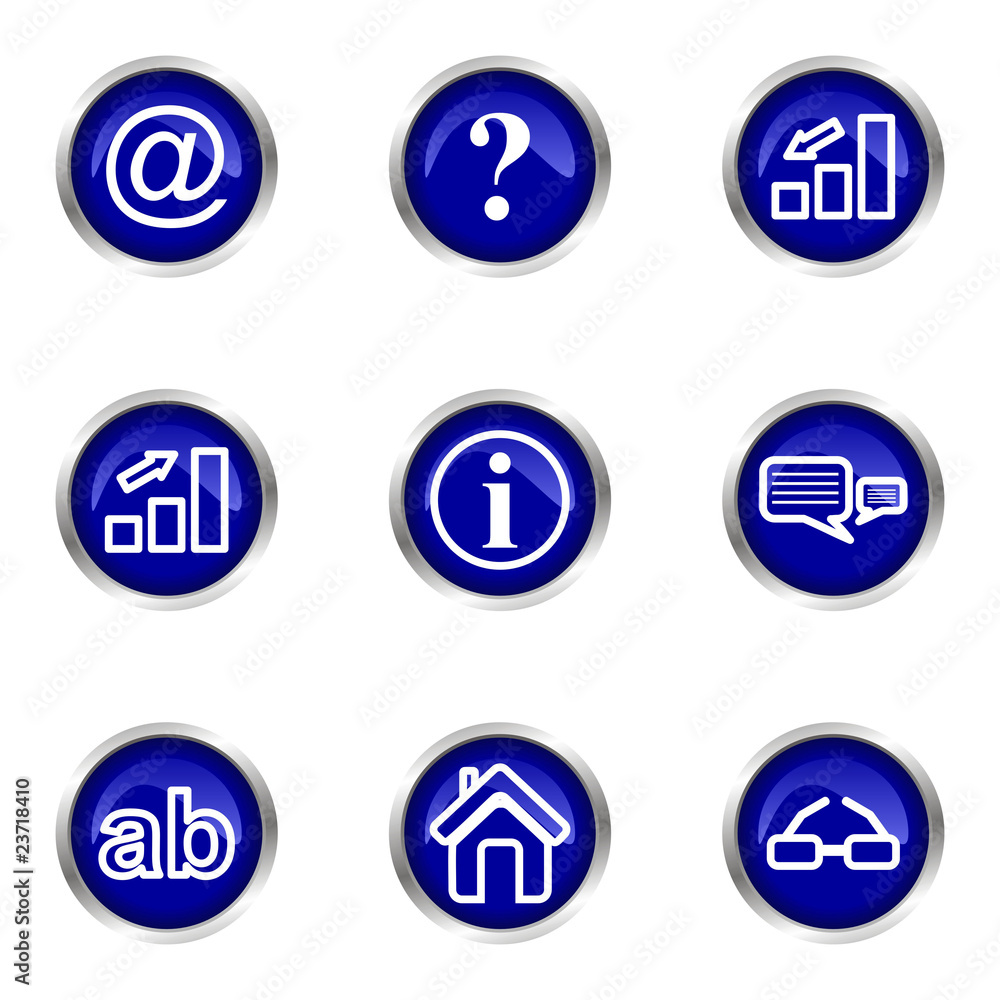 Glossy icon set Glossy icon set
