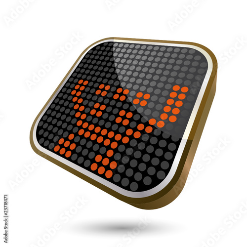 warenkorb einkauf symbol zeichen retro