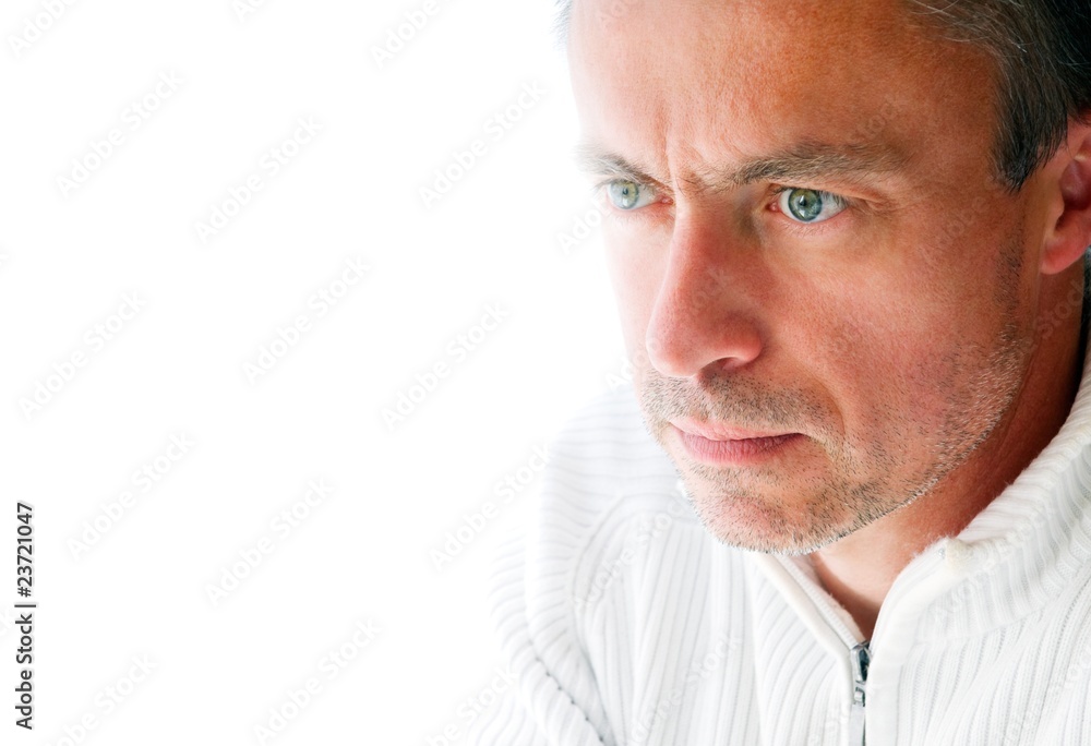 Obraz premium Attentif et concentré