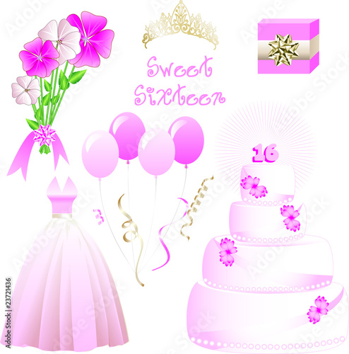 Sweet Sixteen Icons