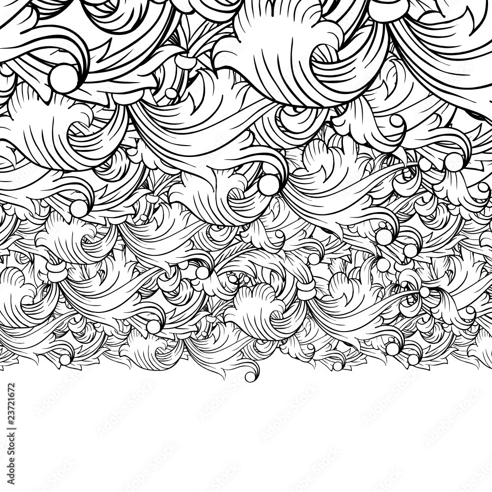 Floral ornament background with space for text. Vector. Floral ornament background with space for text. Vector.