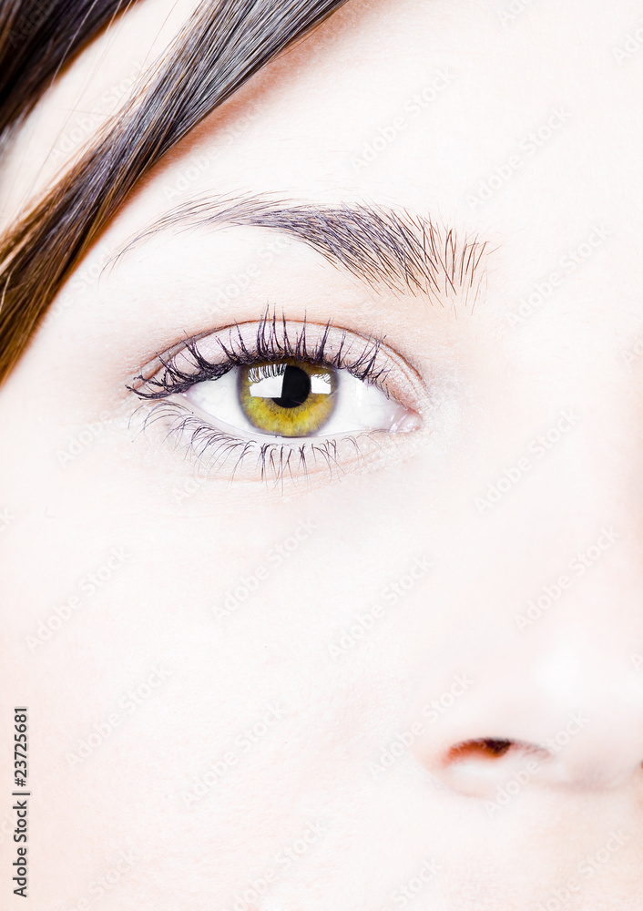 Naklejka premium young girl
