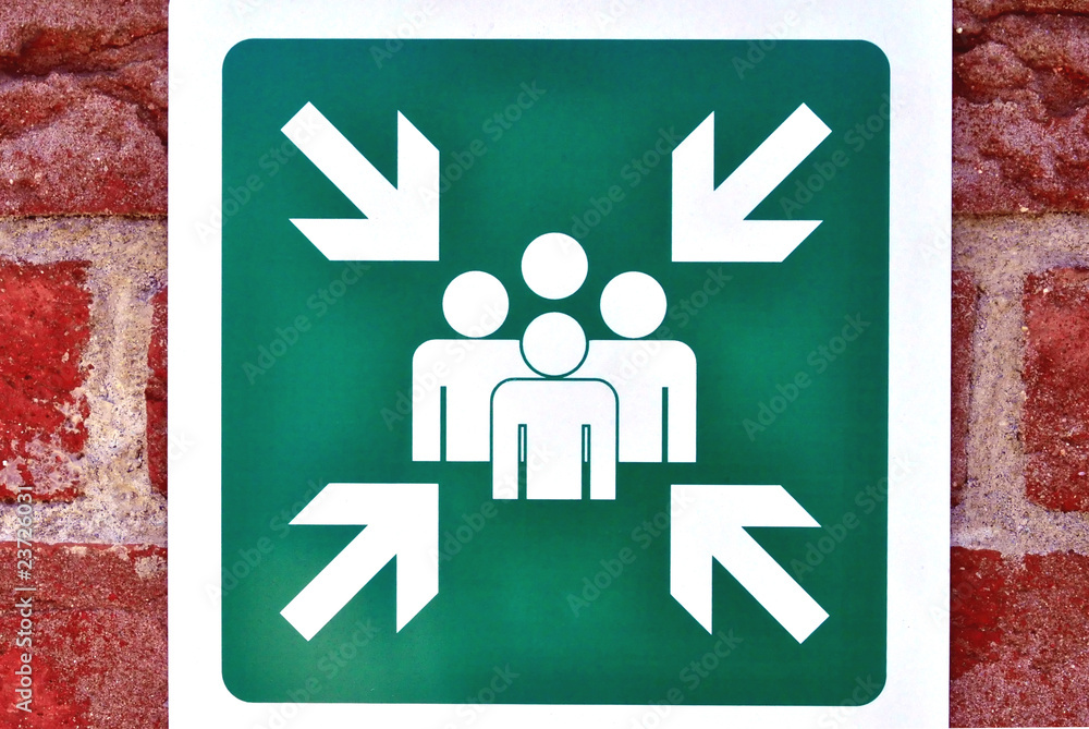 Assembly Point sign Assembly Point sign